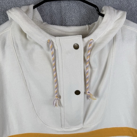 Faherty Sweater Womens XL Daybreak Oversize Hoodie Terry Beach Walk Casual - Picture 3 of 9